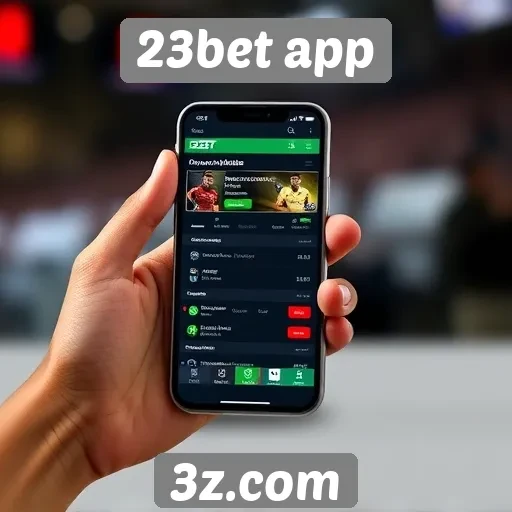 Acessibilidade do 23bet app em dispositivos móveis