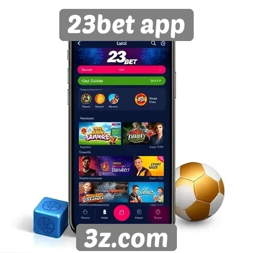 23bet app oferece diversas opções de jogos de azar